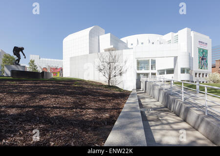 High Museum of Art, Woodruff Arts Center, l'architecte Richard Meier, a remporté le Prix Pritzker, Atlanta, Georgia, USA Banque D'Images