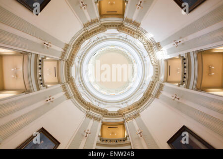 Intérieur du State Capitol building, Atlanta, Georgia, USA. Banque D'Images