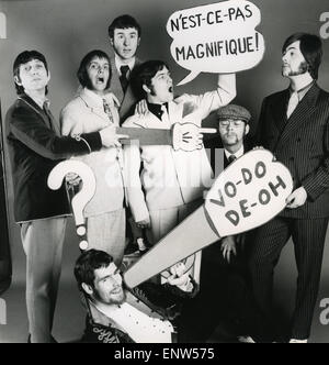 Nouvelle bande de vaudeville en 1967 groupe pop britannique Tony Gale Photo Banque D'Images