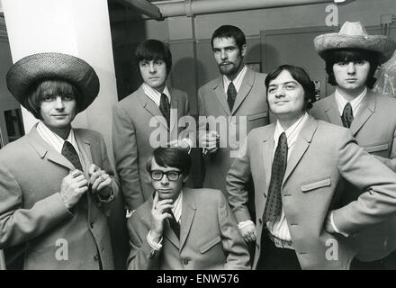 Nouvelle bande de vaudeville UK pop group en septembre 1966. Photo Tony Gale Banque D'Images