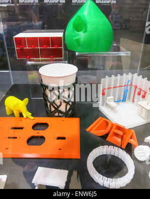 Affichage de l'imprimante 3D à Home Depot, NEW YORK Banque D'Images