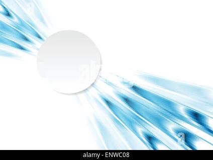 Technologie concept abstrait arrière-plan avec cercle blanc. Conception vectorielle Illustration de Vecteur