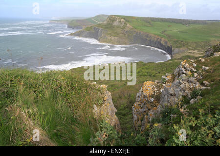 Chapman's Pool sur la côte du Dorset Banque D'Images