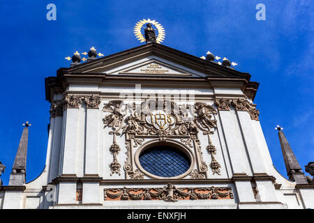 Karlovo Namestí, Place Charles, Église De Saint Ignace, Prague, République Tchèque, Europe Banque D'Images