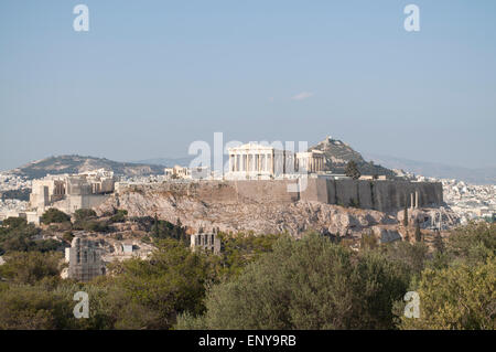 L'acropole d'Athènes, Grèce Banque D'Images