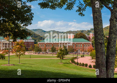 Cullowhee, Jackson Comté (Caroline du Nord, États-Unis d'Amérique. Western Carolina University Campus. Banque D'Images
