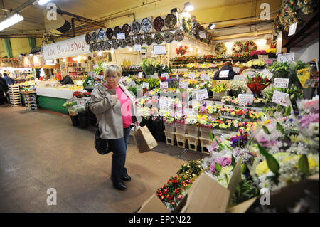 Marché Couvert de Barnsley, dans le Yorkshire du Sud. Photo : Scott Bairstow/Alamy Banque D'Images