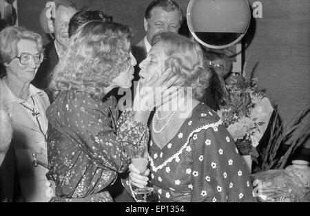 Deutsche Volksschauspielerin Heidi Kabel feiert ihren 65. Geburtstag An Bord des Schiffes-HADAG 'St. Pauli à Hambourg, histoire de l' Banque D'Images