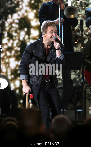 CMA 2014 Pays de Noël chez Bridgestone Arena - Performances comprend : Hunter Hayes Où : Nashville, Tennessee, United States Quand : 08 novembre 2014 Crédit : Judy Eddy/WENN.com Banque D'Images