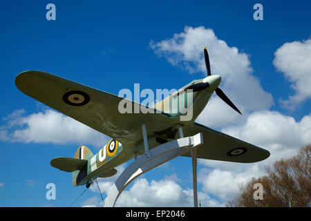 Hawker Hurricane fighter réplique sur MOTAT (Musée des Transports et de la technologie), Auckland, île du Nord, Nouvelle-Zélande Banque D'Images