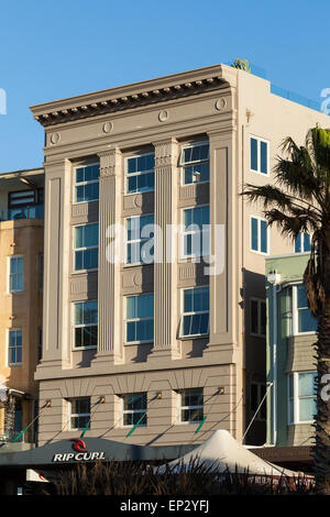 Appartement Bondi Beach Art Déco sur Campbell Parade, Sydney, Australie, le 13 mai 2015. Banque D'Images