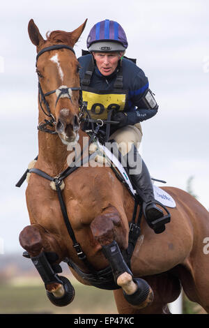 Zara Phillips équitation son cheval Haut Royaume Banque D'Images