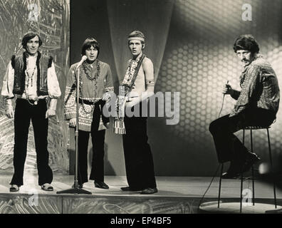Le groupe pop britannique FLOWERPOT MEN en 1967.Photo Tony Gale Banque D'Images