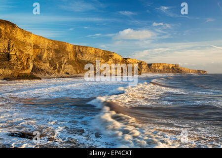 Dunraven Bay, Southerdown, Vale of Glamorgan, Pays de Galles, Royaume-Uni Banque D'Images