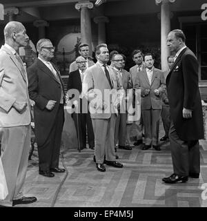 Die Stunde der Antigone, Fernsehspiel, Deutschland 1960, Regie : Fritz Schröder Jahn, acteurs : Werner Hinz (156) Banque D'Images