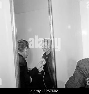 Deutsche Schauspielerin und Operettensängerin Trude Hesterberg à Hamburg, Deutschland 1960 er Jahre. L'actrice allemande et oper Banque D'Images