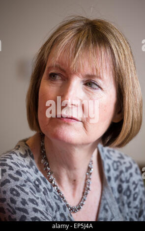 Harriet Harman, chef par intérim du Parti travailliste. Banque D'Images