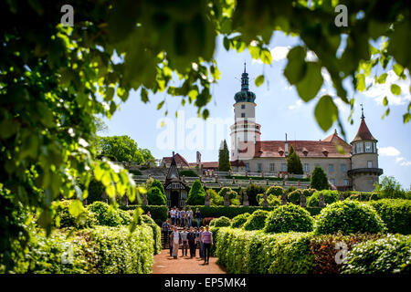 Le monument culturel national du château Nove Mesto nad Metuji, République tchèque, le 13 mai 2015. (CTK Photo/David Tanecek) Banque D'Images