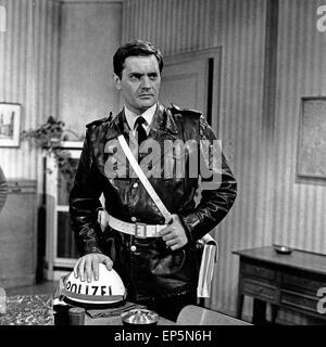 Polizeifunk ruft, Fernsehserie, Deutschland 1966 - 1970, Regie : Hermann Leitner, acteurs : Karl Heinz Heß Banque D'Images