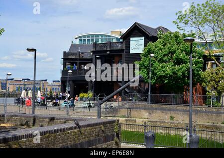 The Old Salt Quay pub, Rotherhithe, Londres, Engand, SE16 Banque D'Images