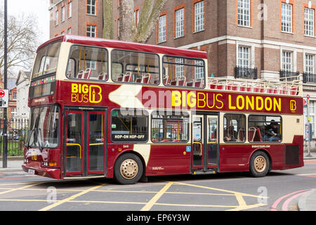 Big Bus London bus tour, London, England, UK Banque D'Images