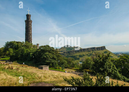 Arthurs Seat Paris sous le soleil d'été Banque D'Images