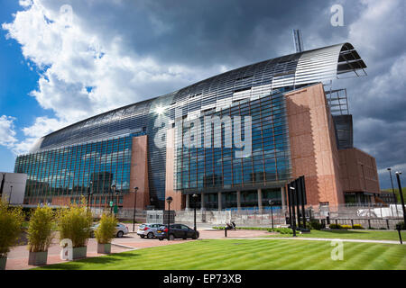 9 mai 2015 - Francis Crick Institute à King's Cross, Londres, Angleterre Banque D'Images