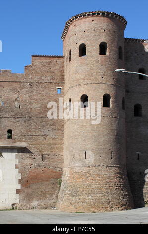 Bastion, dans les murs de Rome, Italie Banque D'Images