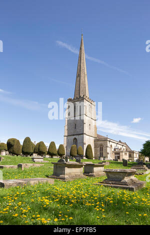 St Mary's Parish Church Painswick, Gloucestershire, England, UK Banque D'Images