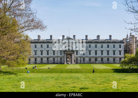 La chapelle de King's College, Université de Cambridge vu depuis le dos, étant l'arrière des collèges. Banque D'Images