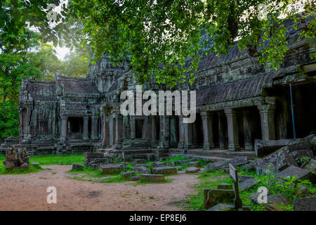 Lever de soleil sur Ta Phrom Banque D'Images