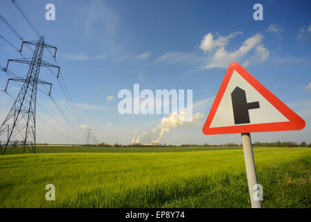 By Drax power station france Banque D'Images