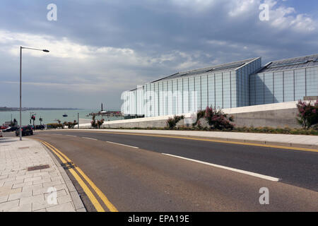 Vue de la galerie d'Art Contemporain Turner à Margate, Kent Banque D'Images