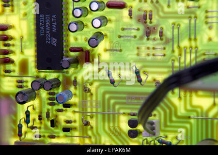 Carte de circuit imprimé Banque D'Images