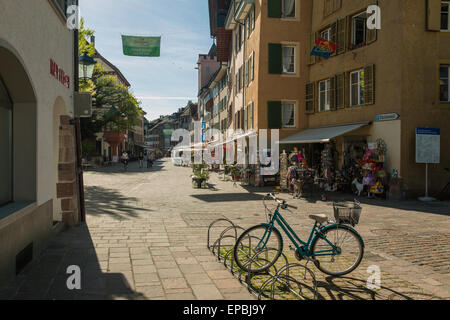 Avril après-midi à Rheinfelden, Argovie, Suisse. Banque D'Images