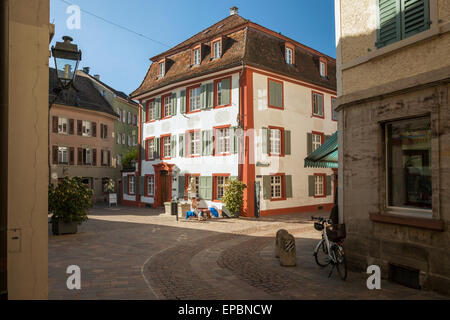 Avril après-midi à Rheinfelden, Argovie, Suisse. Banque D'Images