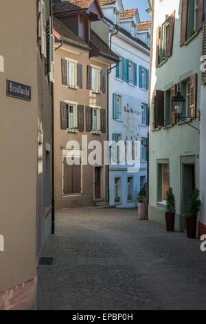 Avril après-midi à Rheinfelden, Argovie, Suisse. Banque D'Images