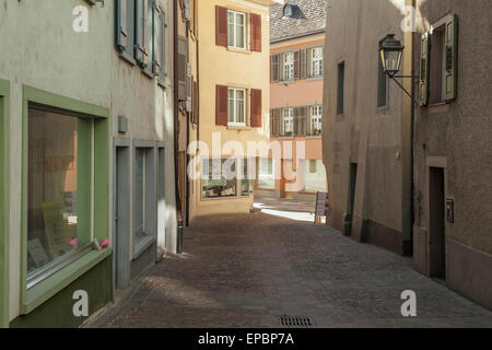 Avril après-midi à Rheinfelden, Argovie, Suisse. Banque D'Images