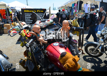 Manifestation de motards à Ponce, Porto Rico. L'île des Caraïbes. USA territoire. Banque D'Images