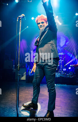 My Chemical Romance ancien chanteur Gerard Way sur sa première tournée solo effectuant au KOKO à Londres avec : Gerard Way, où : London, Royaume-Uni Quand : 10 novembre 2014 Source : WENN.com Banque D'Images