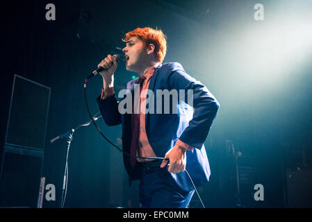 My Chemical Romance ancien chanteur Gerard Way sur sa première tournée solo effectuant au KOKO à Londres avec : Gerard Way, où : London, Royaume-Uni Quand : 10 novembre 2014 Source : WENN.com Banque D'Images