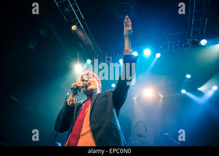 My Chemical Romance ancien chanteur Gerard Way sur sa première tournée solo effectuant au KOKO à Londres avec : Gerard Way, où : London, Royaume-Uni Quand : 10 novembre 2014 Source : WENN.com Banque D'Images