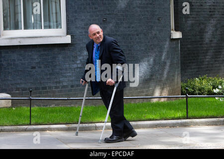 Robert Halfon,Ministre sans portefeuille,arrive à Downing Street de Cabinet Banque D'Images