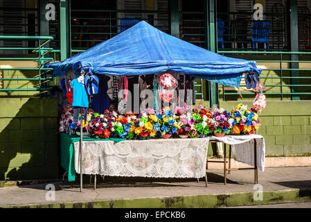 Cabine de l'opérateur, Market Street, Saint John's, Antigua Banque D'Images