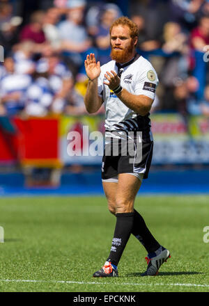 Cardiff, Pays de Galles. 16 mai, 2015. Guinness Pro12. Cardiff Blues versus zèbre. La Zèbre Gonzalo Garcia pendant le match : Action Crédit Plus Sport/Alamy Live News Banque D'Images