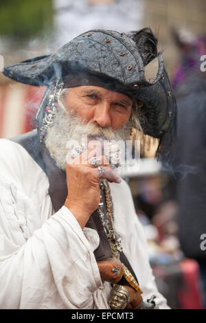 Festival Week-end pirate à Brixham, Devon, Torbay UK. Banque D'Images