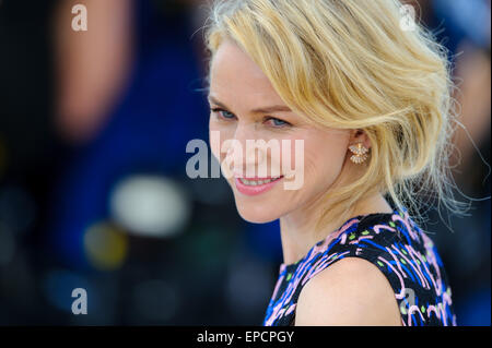 Cannes, France. 16 mai, 2015. Naomi Watts au photocall pour 'la mer d'arbres" 68ème Festival du Film de Cannes 2015 Palais du Festival, Cannes, France, le 16 mai 2015 Crédit : James McCauley/Alamy Live News Banque D'Images