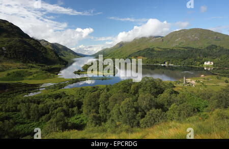 Glenfinnan et Loch Shiel. Banque D'Images
