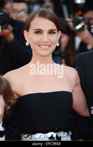 Cannes, France. 16 mai, 2015. CANNES, FRANCE - 16 MAI : Natalie Portman directeur assiste à l 'une histoire d'amour et de ténèbres' Premiere annuelle lors de la 68e Festival de Cannes le 16 mai 2015 à Cannes, France. Credit : Frederick Injimbert/ZUMA/Alamy Fil Live News Banque D'Images