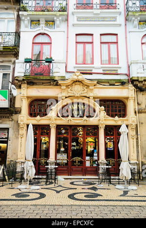 Portugal, Porto. Le Cafe Majestic Banque D'Images